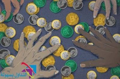 قيمة البيتكوين مقابل قيمة العملات التقليدية قيمة البيتكوين