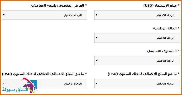 فتح حساب فوركس 