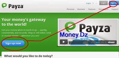 شرح مفصل بنك بايزا Payza بايزا